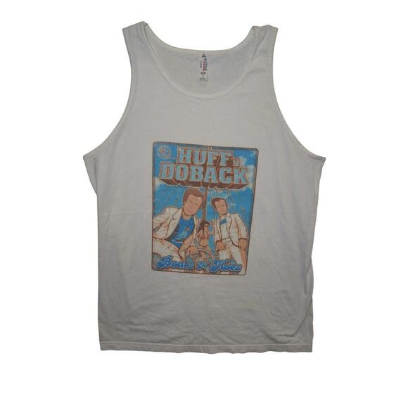 a style Other - Vintage Step Brothers Huff N Doback Boats N Hoes Prestige Worldwide Tank Top  -L